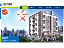 Tablet Screenshot of citynextdevelopers.com